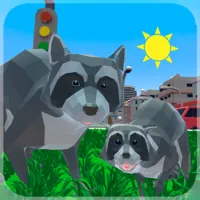 Raccoon Adventure City Simulator 3D - Games To Play